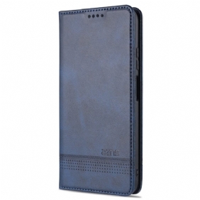 Bescherming Hoesje voor Xiaomi Mi 11 Lite 4G / 5G / 5G NE Folio-hoesje Azns Leerstyling