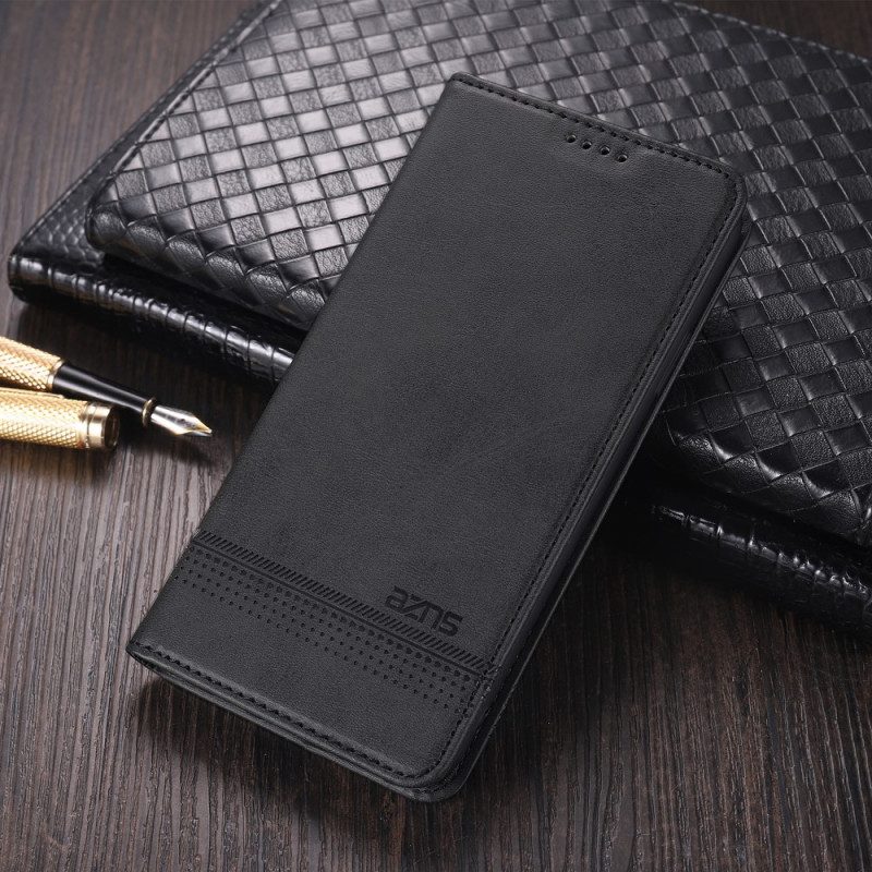 Bescherming Hoesje voor Xiaomi Mi 11 Lite 4G / 5G / 5G NE Folio-hoesje Azns Leerstyling