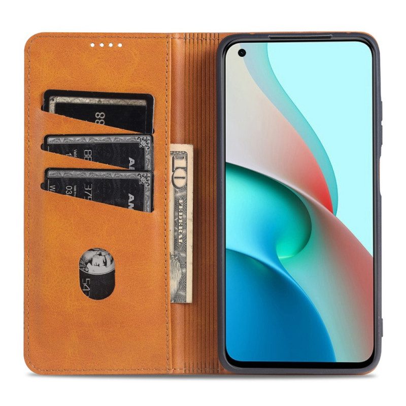 Bescherming Hoesje voor Xiaomi Mi 11 Lite 4G / 5G / 5G NE Folio-hoesje Azns Leerstyling