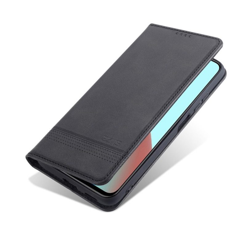 Bescherming Hoesje voor Xiaomi Mi 11 Lite 4G / 5G / 5G NE Folio-hoesje Azns Leerstyling