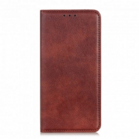 Bescherming Hoesje voor Xiaomi Mi 11 Lite 4G / 5G / 5G NE Folio-hoesje Elegantie Split Litchi Leer