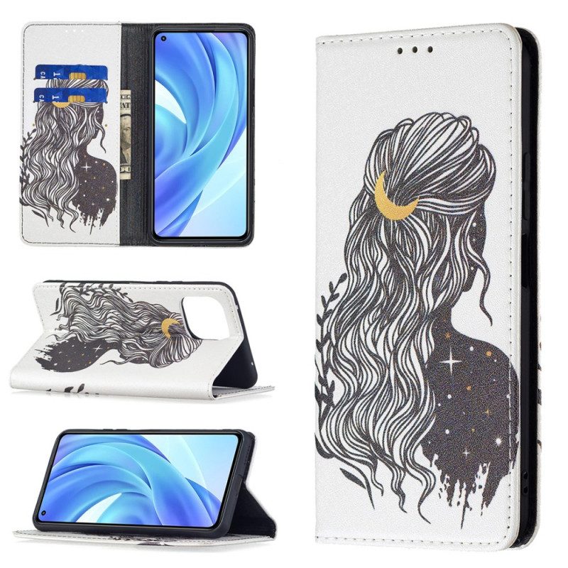 Bescherming Hoesje voor Xiaomi Mi 11 Lite 4G / 5G / 5G NE Folio-hoesje Mooi Haar