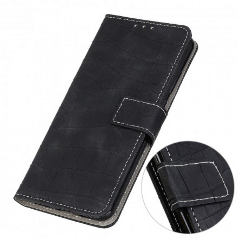 Flip Case voor Xiaomi Mi 11 Lite 4G / 5G / 5G NE Folio-hoesje Krokodil Textuur