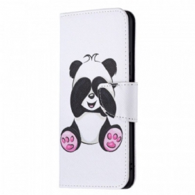 Flip Case voor Xiaomi Mi 11 Lite 4G / 5G / 5G NE Panda-plezier