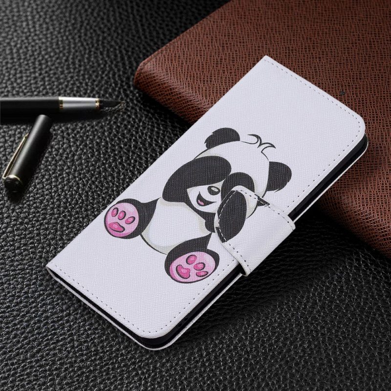 Flip Case voor Xiaomi Mi 11 Lite 4G / 5G / 5G NE Panda-plezier