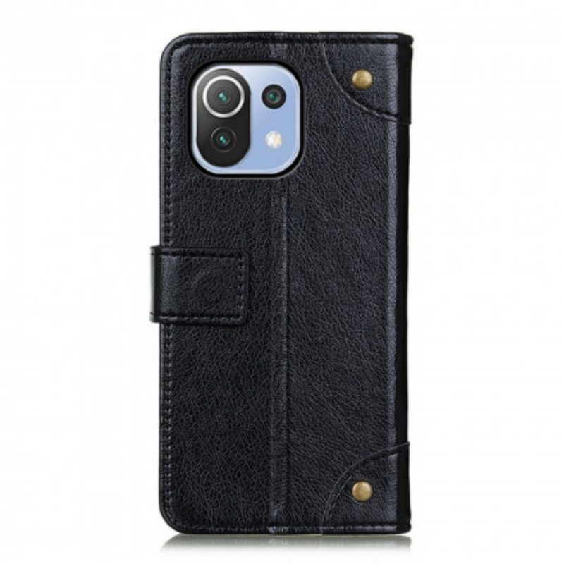 Flip Case voor Xiaomi Mi 11 Lite 4G / 5G / 5G NE Styling Van Nappaleer