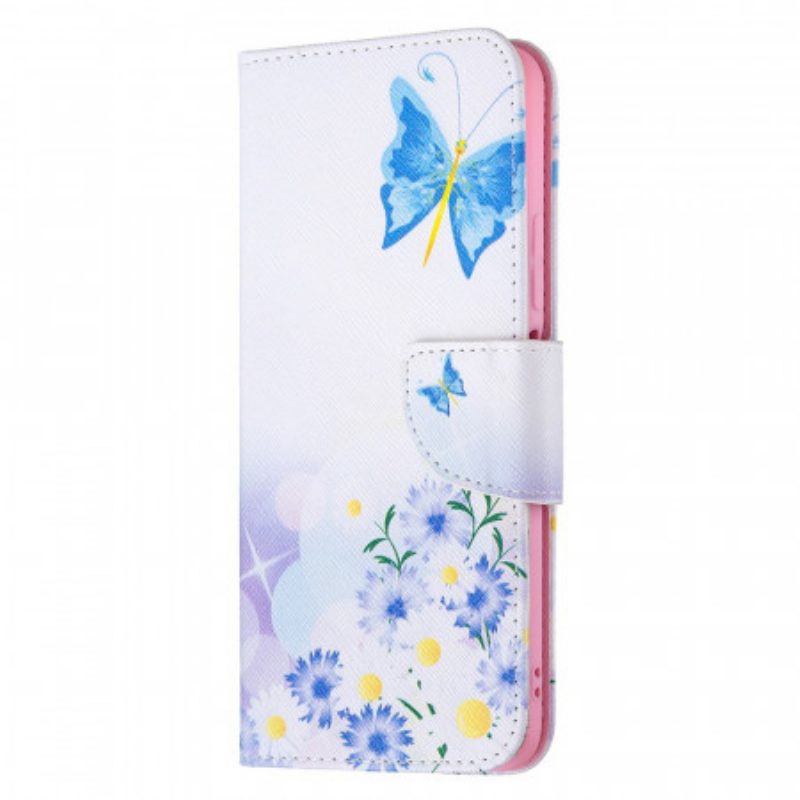 Flip Case voor Xiaomi Mi 11 Lite 4G / 5G / 5G NE Vlinders Van Dromen