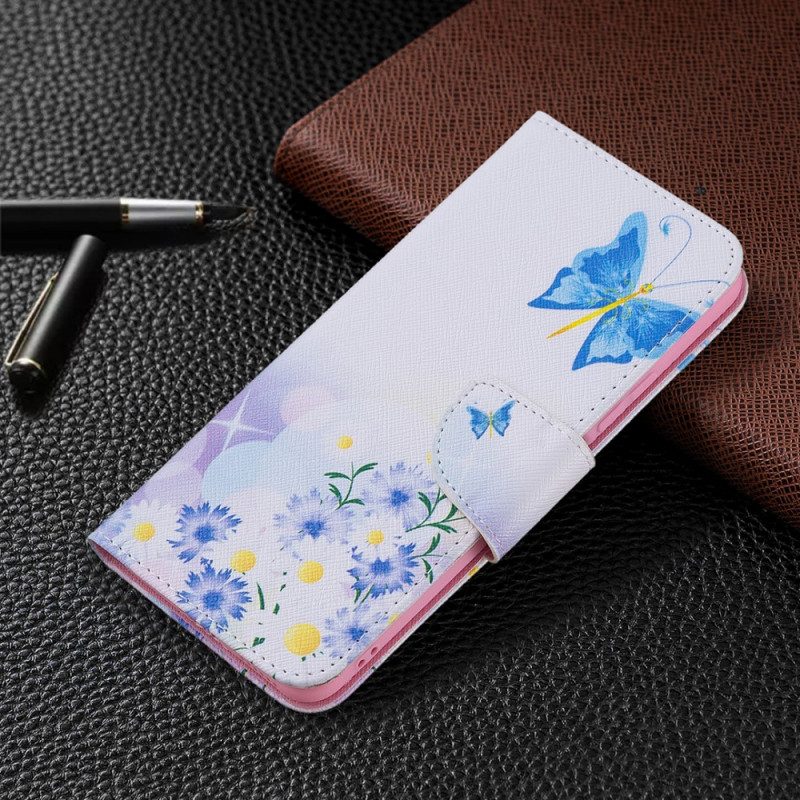 Flip Case voor Xiaomi Mi 11 Lite 4G / 5G / 5G NE Vlinders Van Dromen