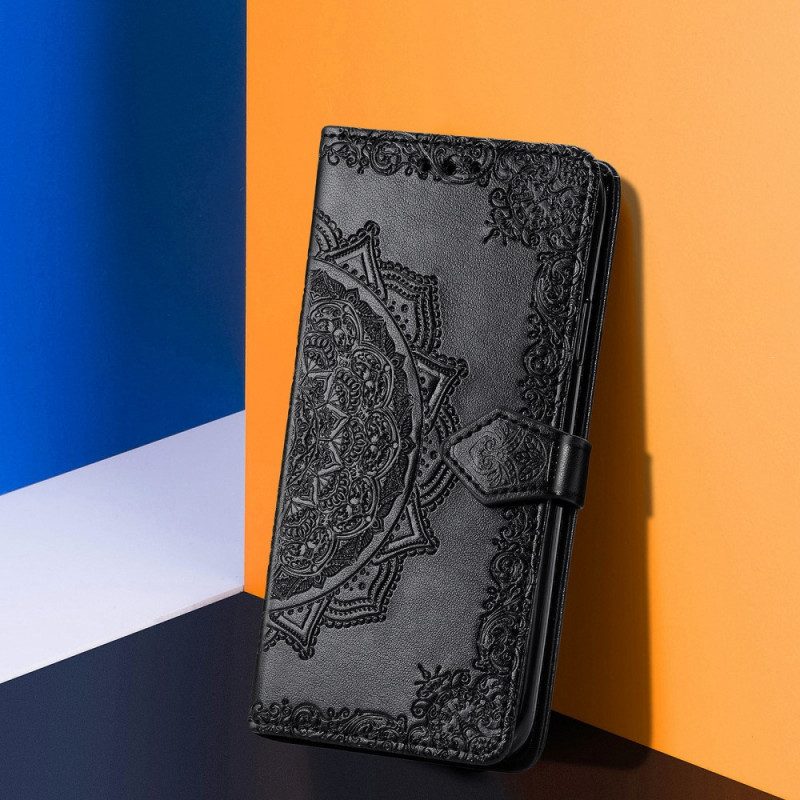 Folio-hoesje voor Xiaomi Mi 11 Lite 4G / 5G / 5G NE Mandala Middeleeuwen