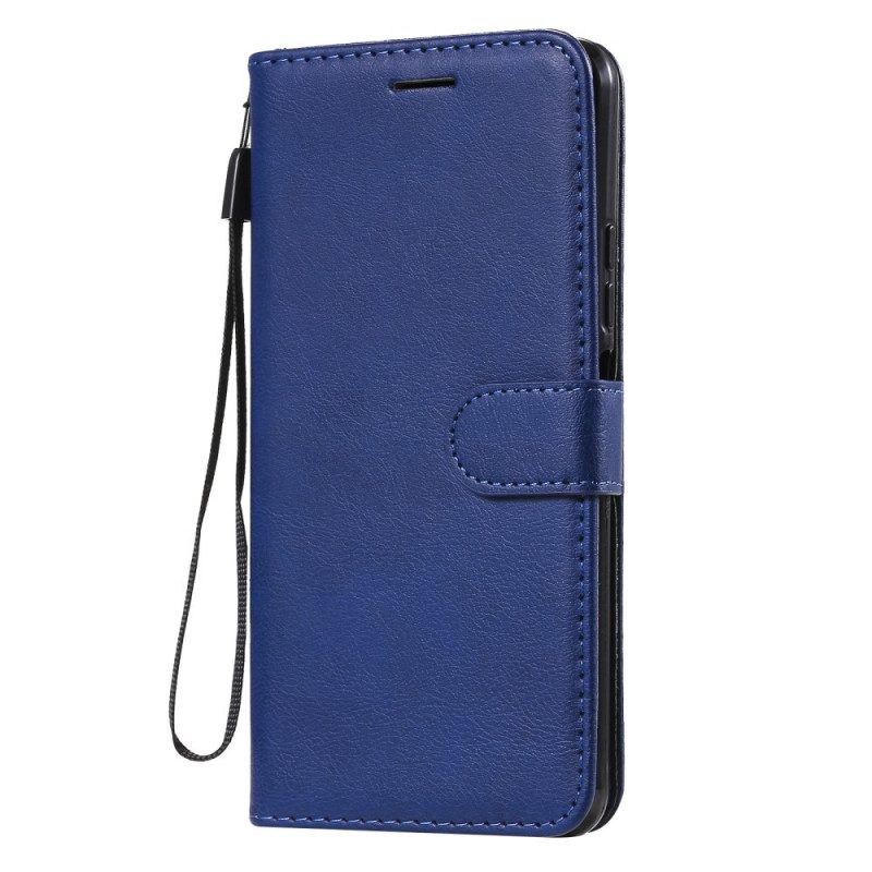 Folio-hoesje voor Xiaomi Mi 11 Lite 4G / 5G / 5G NE Met Ketting Strappy Leereffect