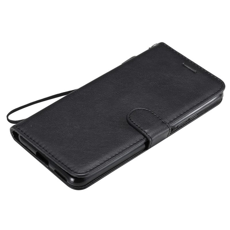 Folio-hoesje voor Xiaomi Mi 11 Lite 4G / 5G / 5G NE Met Ketting Strappy Leereffect