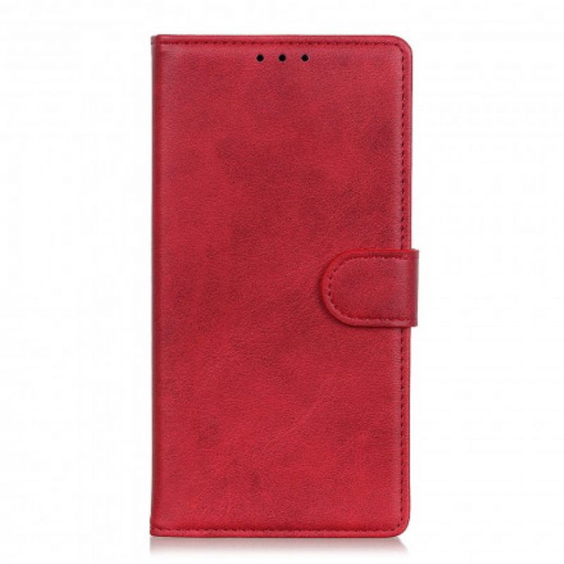 Folio-hoesje voor Xiaomi Mi 11 Lite 4G / 5G / 5G NE Retro Mat Leereffect