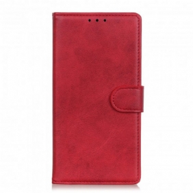 Folio-hoesje voor Xiaomi Mi 11 Lite 4G / 5G / 5G NE Retro Mat Leereffect