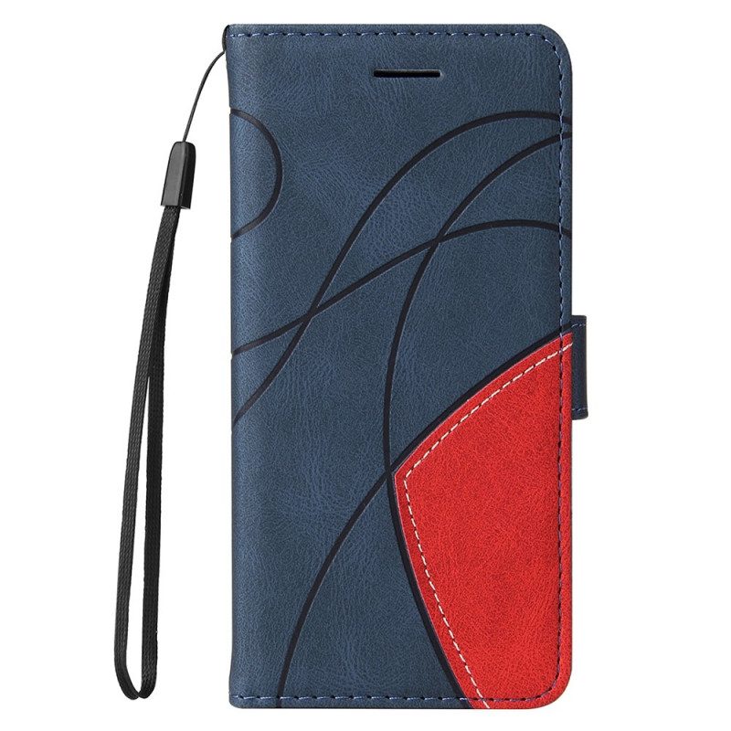 Folio-hoesje voor Xiaomi Mi 11 Lite 4G / 5G / 5G NE Twee Toon