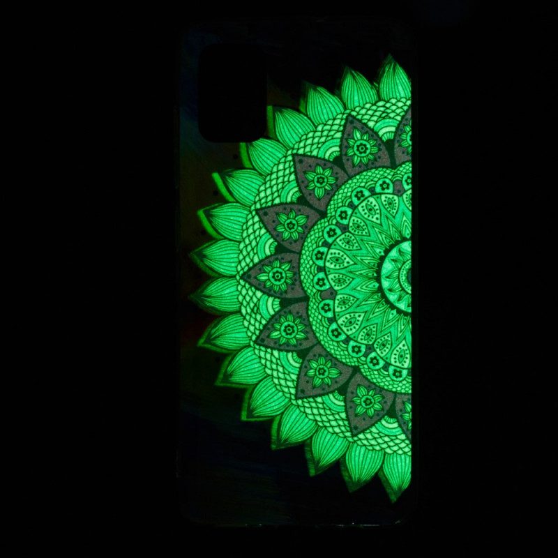 Hoesje voor Xiaomi Mi 11 Lite 4G / 5G / 5G NE Fluorescerende Kleurrijke Mandala