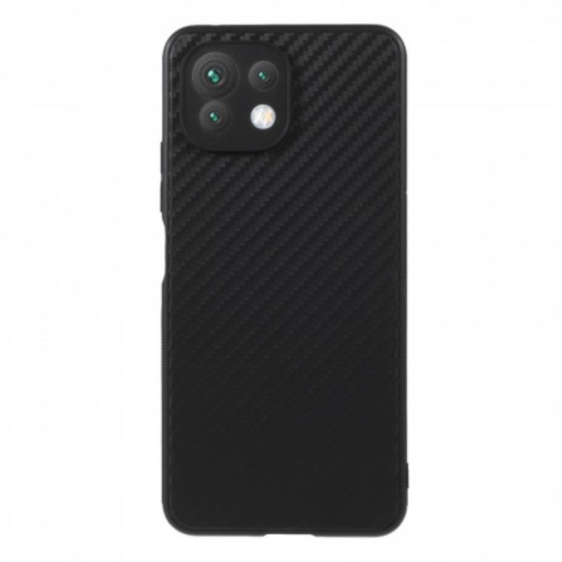 Hoesje voor Xiaomi Mi 11 Lite 4G / 5G / 5G NE Koolstofvezel