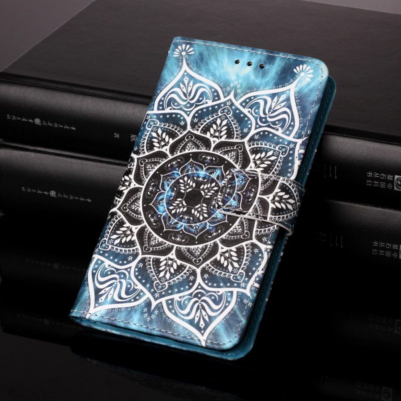 Leren Hoesje voor Xiaomi Mi 11 Lite 4G / 5G / 5G NE Mandala In De Lucht