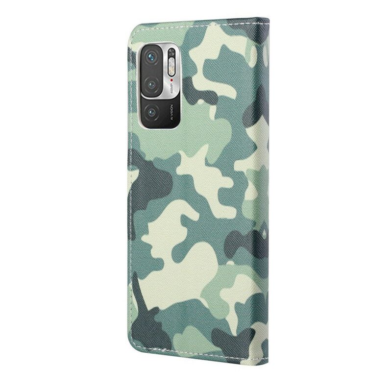 Folio-hoesje voor Poco M3 Pro 5G Camouflage