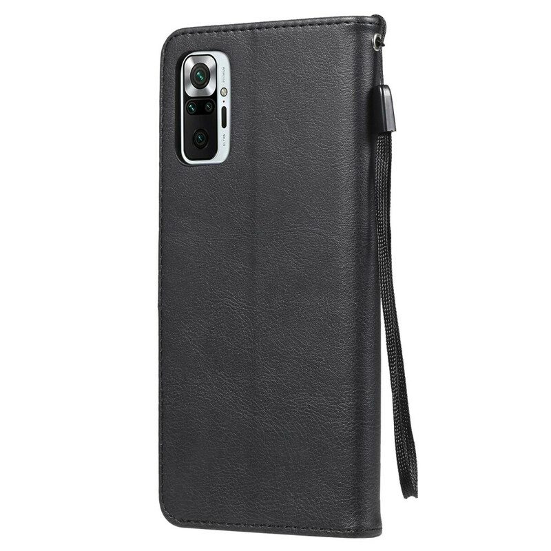 Folio-hoesje voor Poco M3 Pro 5G Monochroom