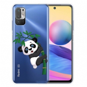 Hoesje voor Poco M3 Pro 5G Panda Op Bamboe