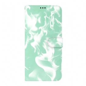 Leren Hoesje voor Poco M3 Pro 5G Abstract Patroon