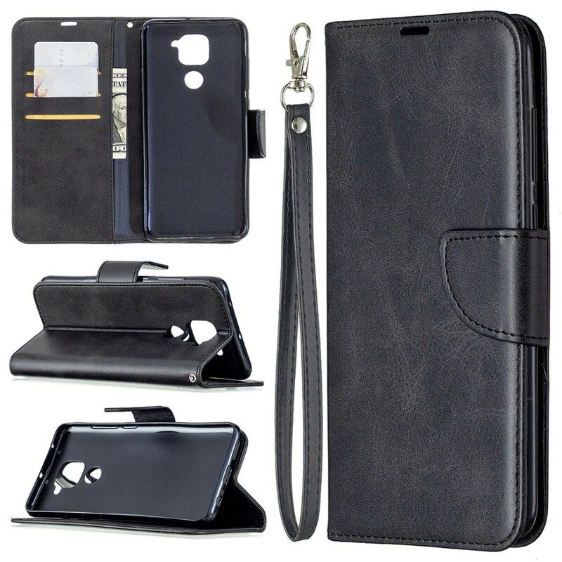 Folio-hoesje voor Xiaomi Redmi Note 9 Flip Case Gladde Flap Schuin