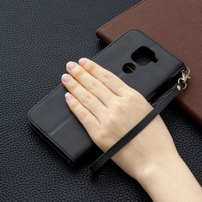 Folio-hoesje voor Xiaomi Redmi Note 9 Flip Case Gladde Flap Schuin