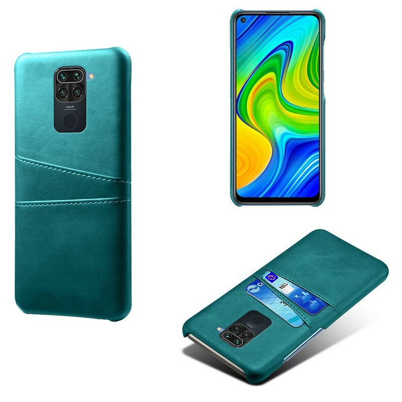 Hoesje voor Xiaomi Redmi Note 9 Dubbele Kaarthouder Ksq