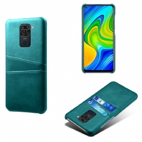 Hoesje voor Xiaomi Redmi Note 9 Dubbele Kaarthouder Ksq