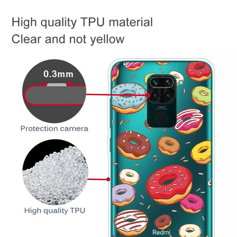 Hoesje voor Xiaomi Redmi Note 9 Hou Van Donuts