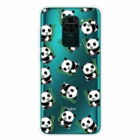 Hoesje voor Xiaomi Redmi Note 9 Kleine Panda's