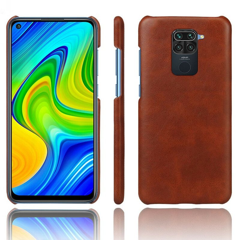 Hoesje voor Xiaomi Redmi Note 9 Ksq Leereffect