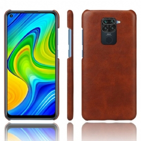 Hoesje voor Xiaomi Redmi Note 9 Ksq Leereffect