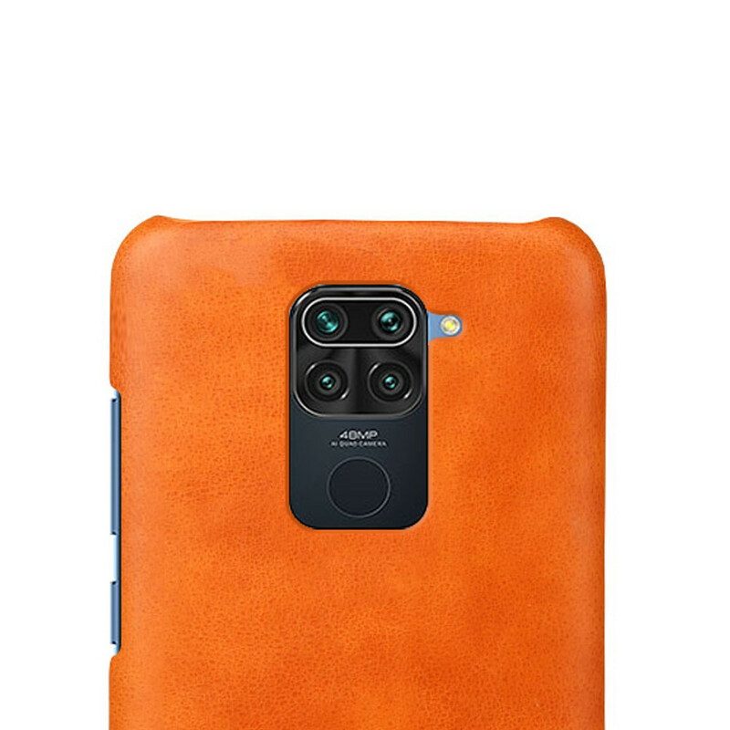 Hoesje voor Xiaomi Redmi Note 9 Ksq Leereffect