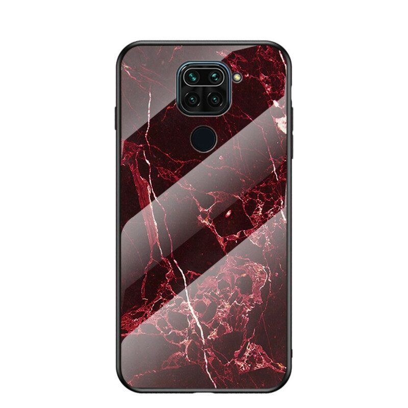 Hoesje voor Xiaomi Redmi Note 9 Premium Kleuren Gehard Glas