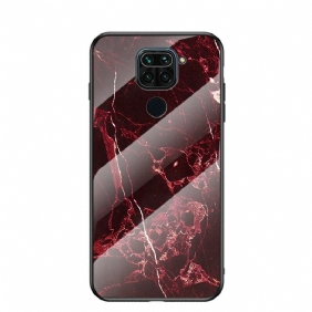 Hoesje voor Xiaomi Redmi Note 9 Premium Kleuren Gehard Glas