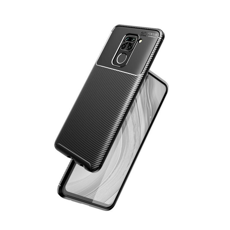 Hoesje voor Xiaomi Redmi Note 9 Slang Van Koolstofvezel