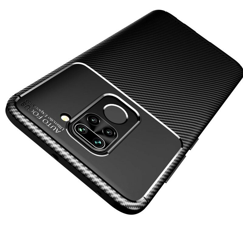 Hoesje voor Xiaomi Redmi Note 9 Slang Van Koolstofvezel