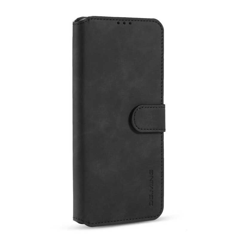 Leren Hoesje voor Xiaomi Redmi Note 9 Dg.ming Retro