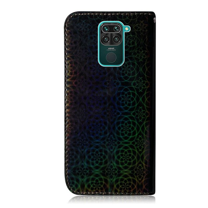 Leren Hoesje voor Xiaomi Redmi Note 9 Pure Kleur