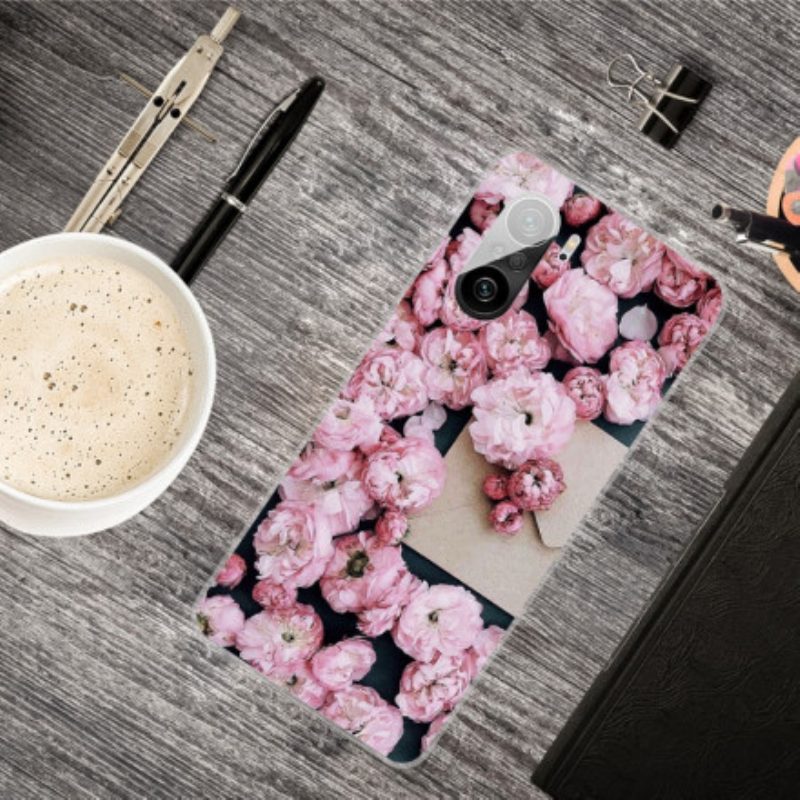 Hoesje voor Poco F3 Intense Bloemen