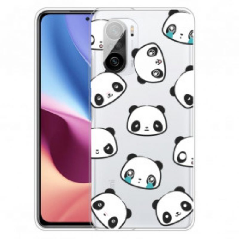 Hoesje voor Poco F3 Sentimentele Panda's