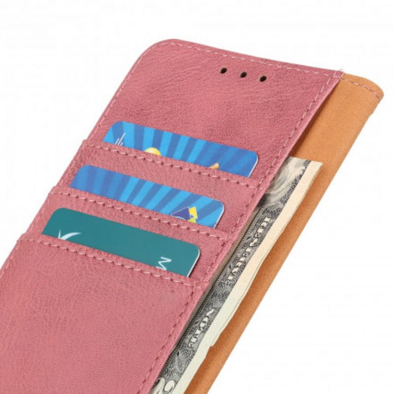 Leren Hoesje voor Poco F3 Kunstleer Retro Khazneh