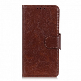 Leren Hoesje voor Poco F3 Splitnappaleer