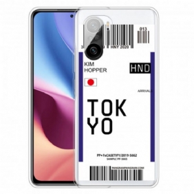 Telefoonhoesje voor Poco F3 Instapkaart Naar Tokio