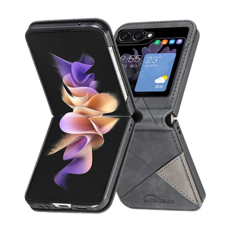 Case Hoesje Samsung Galaxy Z Flip 5 Telefoonhoesje Binfen-kleur