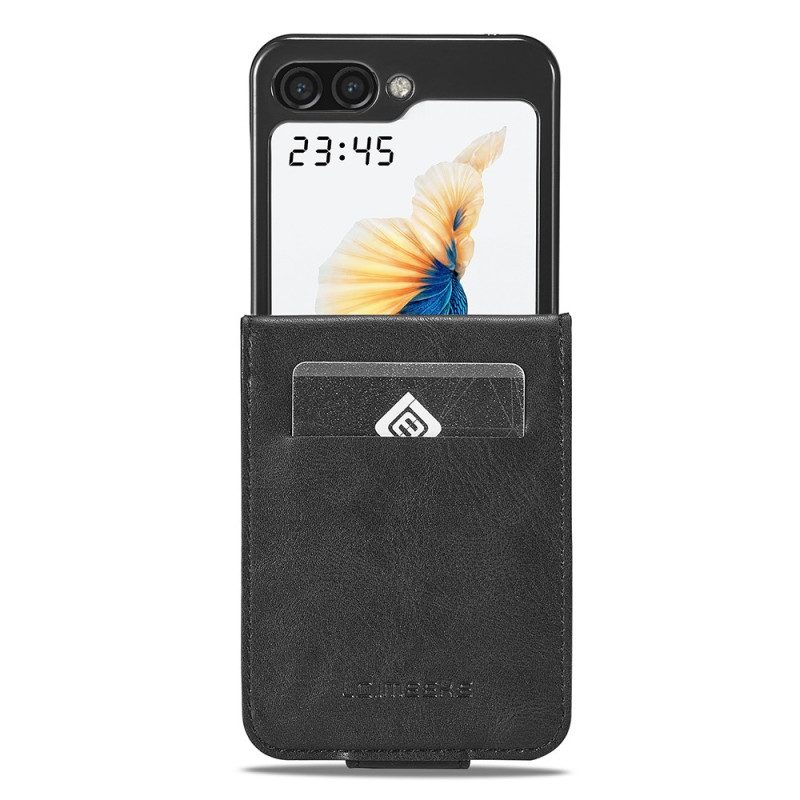 Cover Samsung Galaxy Z Flip 5 Rfid Leer Stijl Lc.imeeke