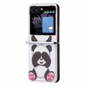 Hoesje Samsung Galaxy Z Flip 5 Panda Bescherming Hoesje