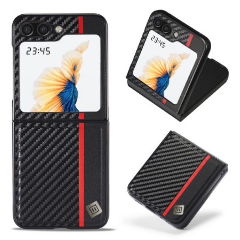 Hoesje Voor Samsung Galaxy Z Flip 5 Koolstofvezellijn