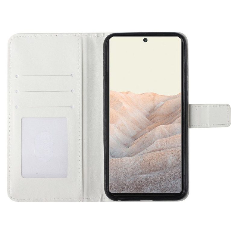 Flip Case voor Google Pixel 6 Pro Veer Leven En Liefde